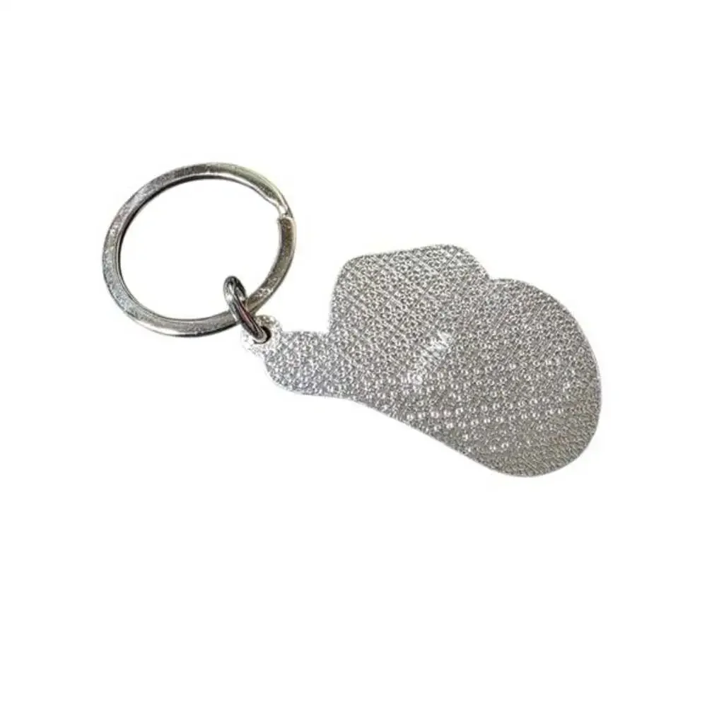 Orange Montana Cowboy Hat Keychain